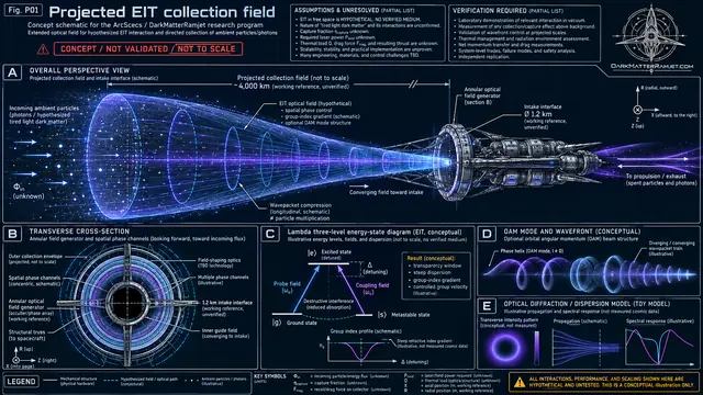 Technical concept drawing of Projected EIT collection field