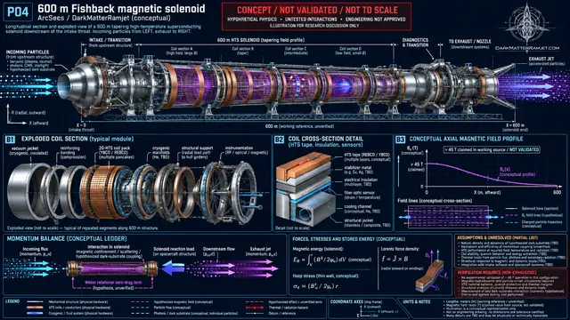 Technical concept drawing of Fishback superconducting solenoid